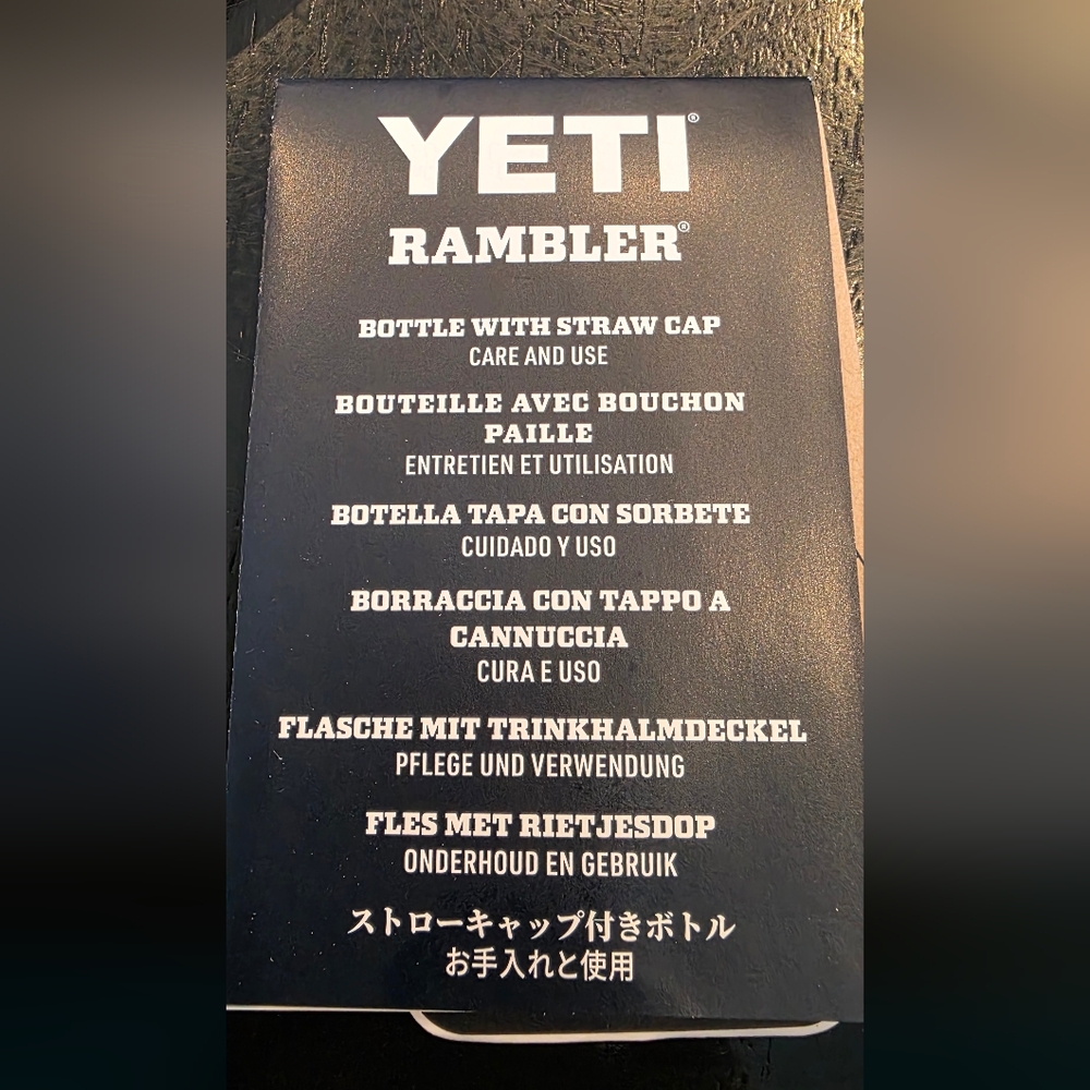 Yeti 35oz Rambler “Moon Dust” - Picture 5 of 7